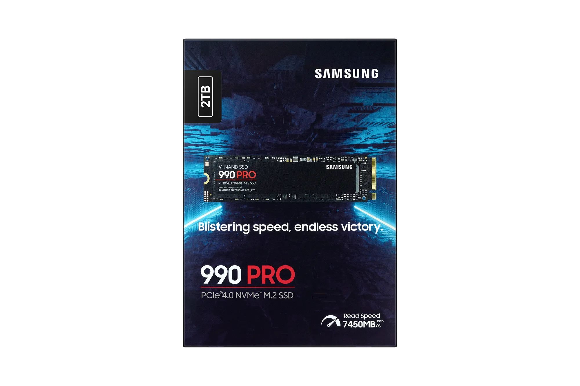 Samsung 990 PRO, 2 TB, M.2, 7450 MB/s