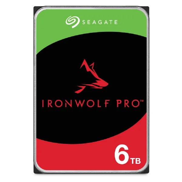 Seagate IronWolf Pro ST6000NT001, 6 TB, 7200 RPM, 256 MB, 3.5"