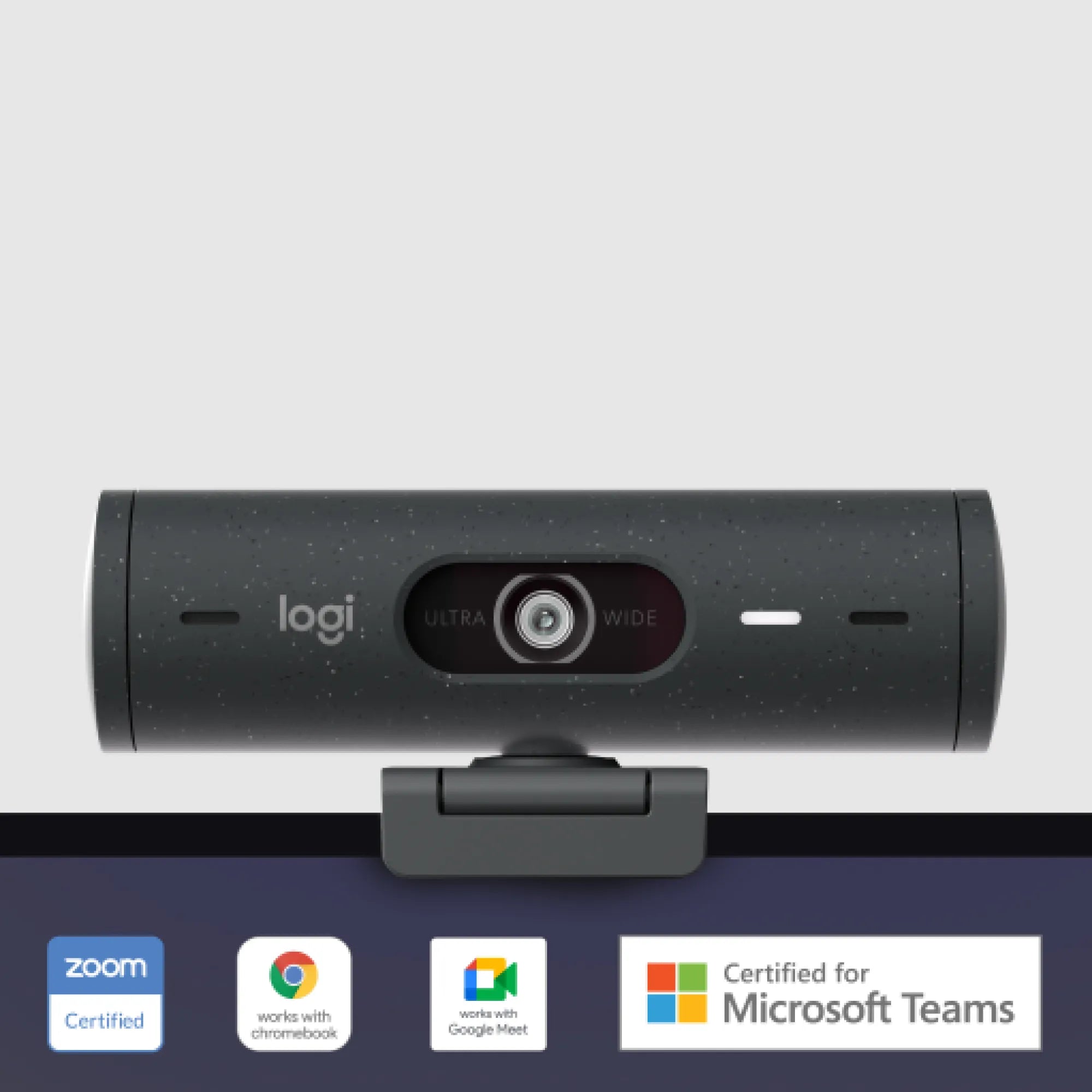 Logitech Brio 500 Full HD Webcam, 4 MP, 1920 x 1080 pixels, Full HD, 60 fps, 1280x720@60fps, 1920x1080@30fps, 1080p, 720p