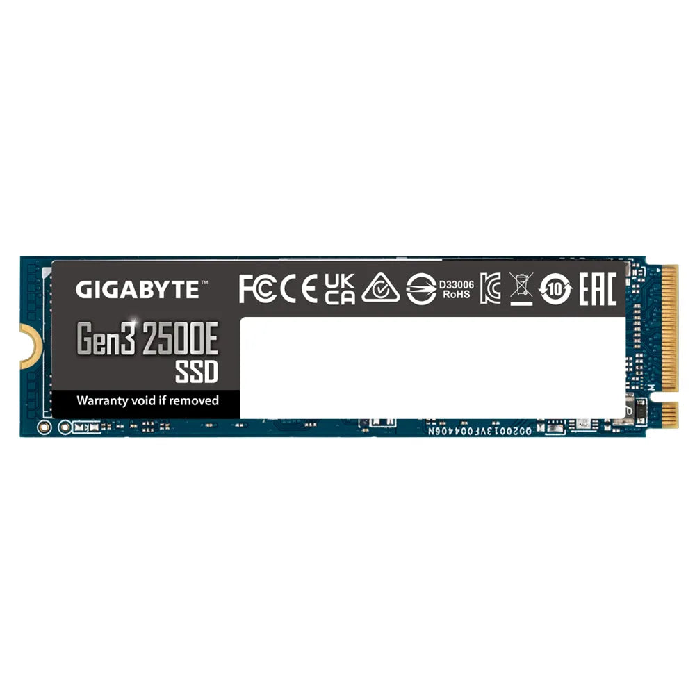 Gigabyte Gen3 2500E SSD 1TB, 1 TB, M.2, 2400 MB/s