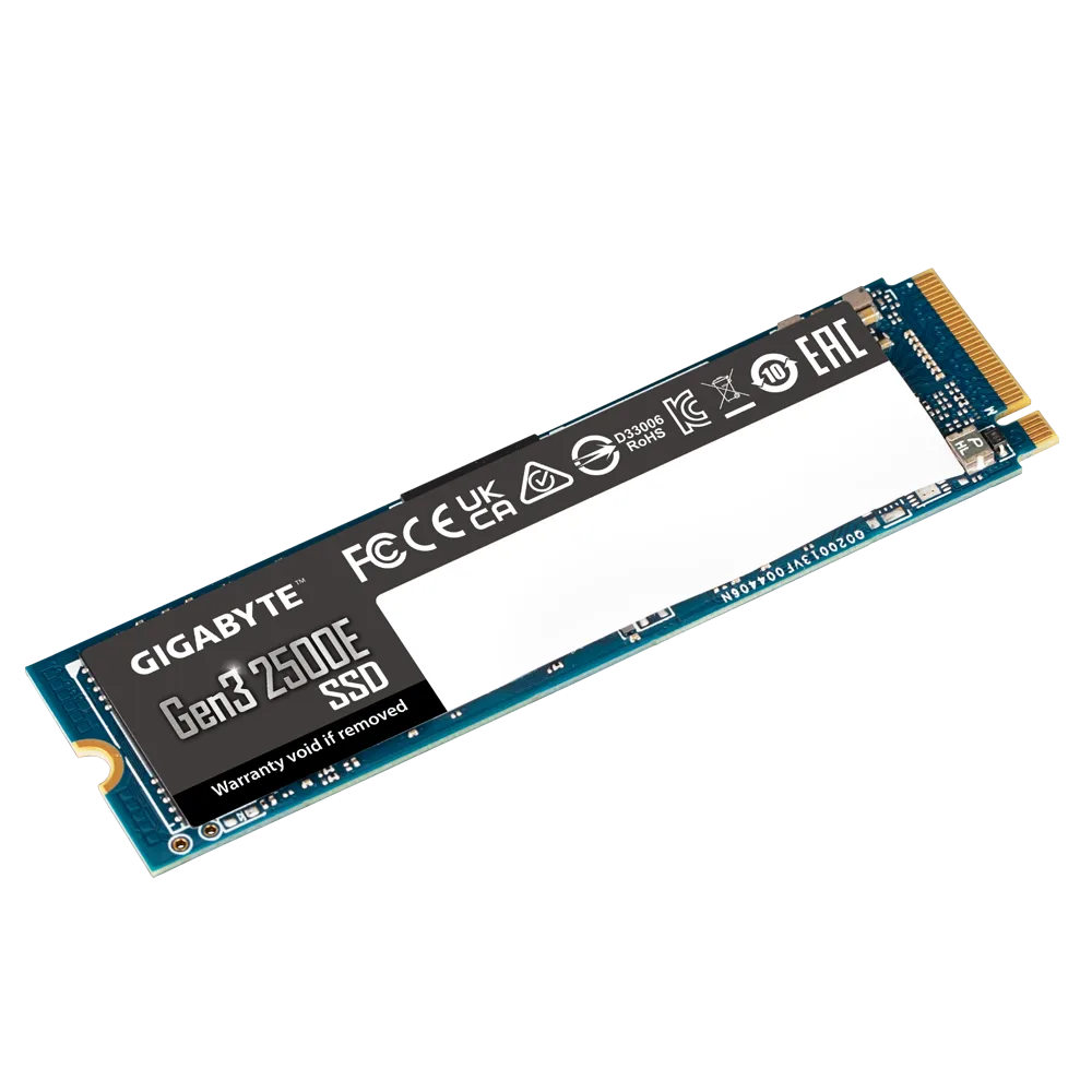 GIGABYTE Gen3 2500E SSD 1TB, 1 TB, M.2, 2400 MB/s