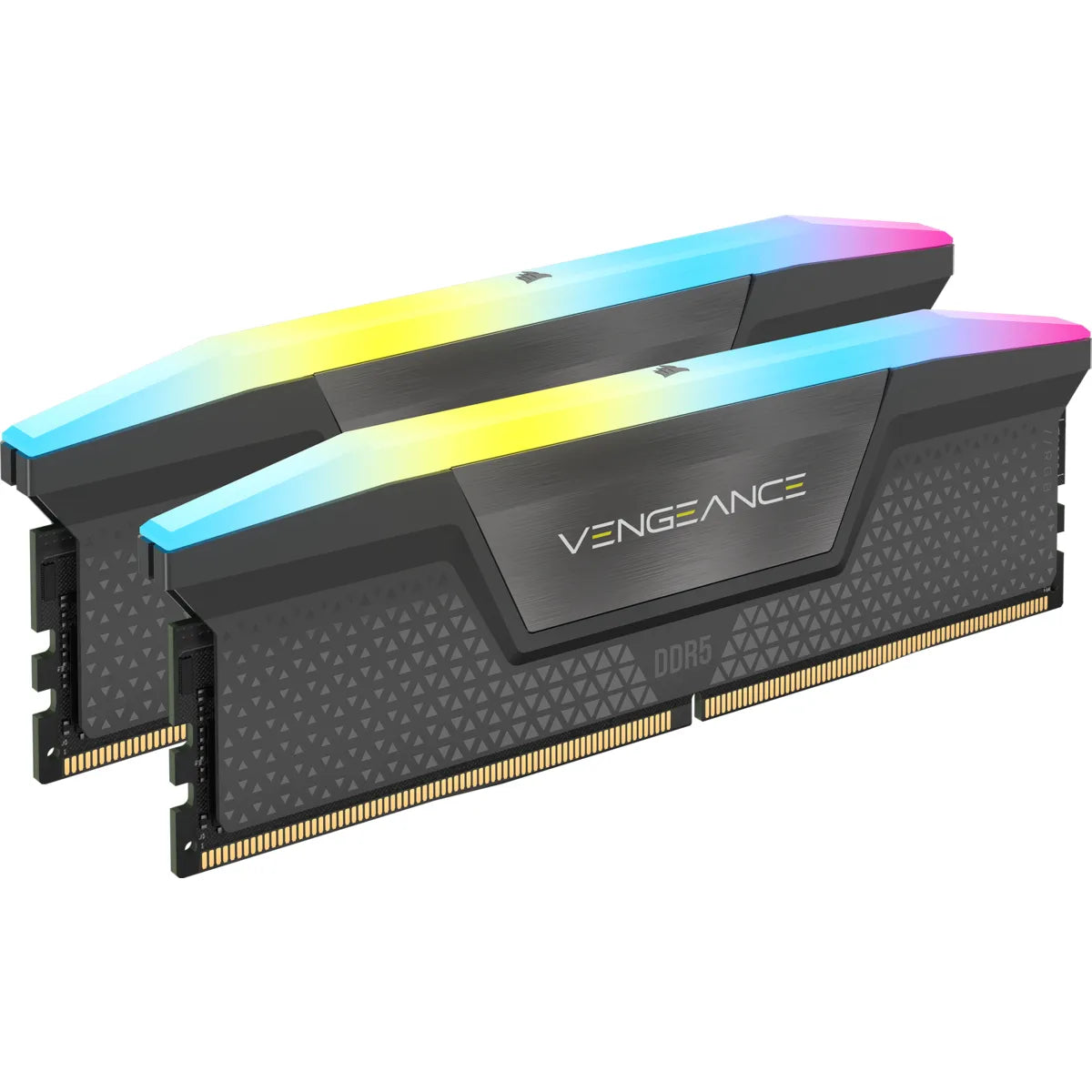 Corsair Vengeance RGB CMH32GX5M2B5200Z40K, 32 GB, 2 x 16 GB, DDR5, 5200 MHz, 288-pin DIMM