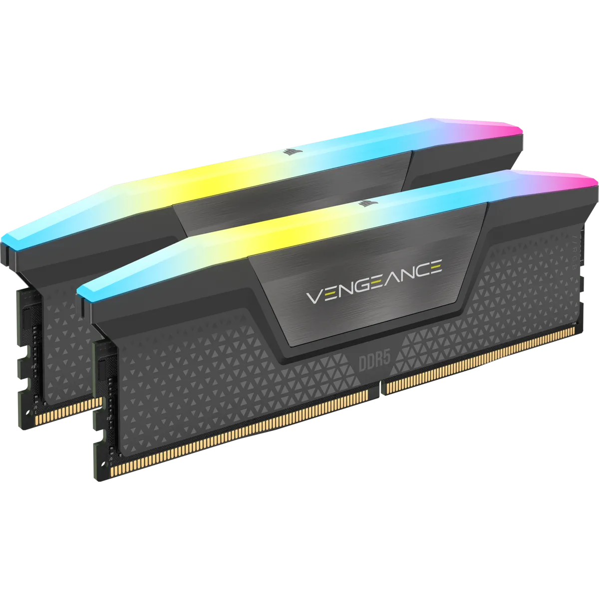 Corsair Vengeance RGB CMH32GX5M2B5200Z40K, 32 GB, 2 x 16 GB, DDR5, 5200 MHz, 288-pin DIMM