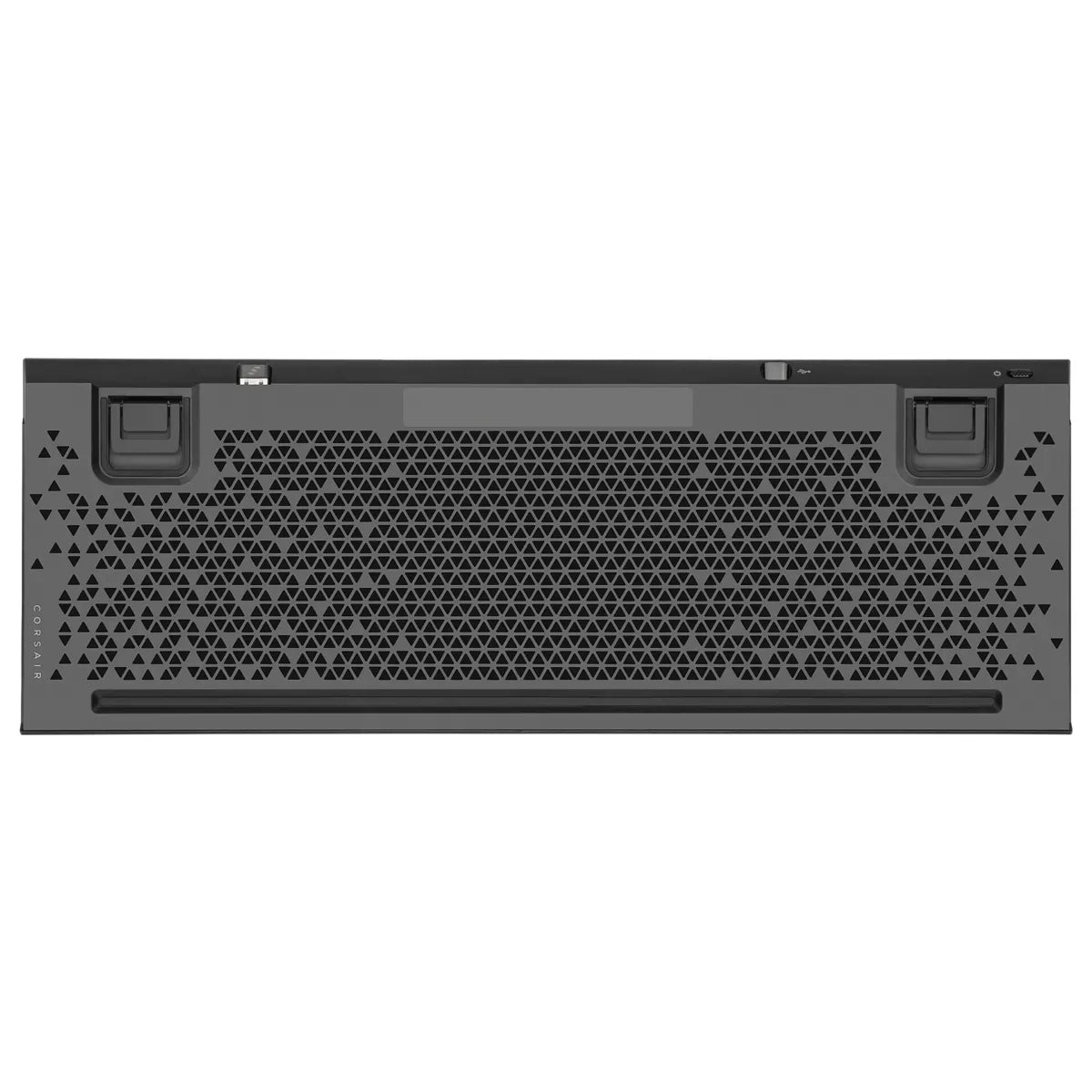 Corsair K100 AIR, Full-size (100%), USB + RF Wireless + Bluetooth, Mechanical, QWERTY, RGB LED, Black