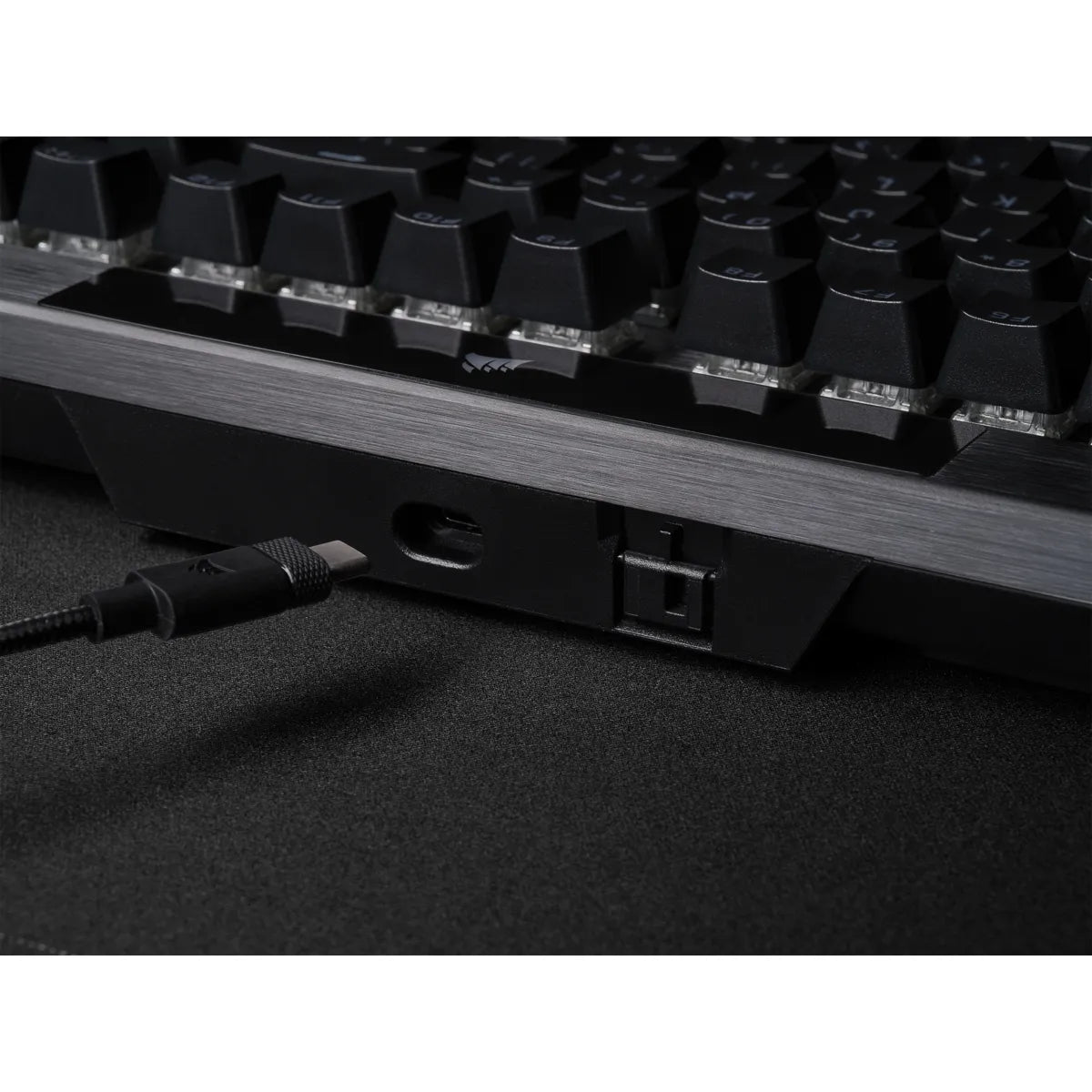 Corsair K70 PRO, Full-size (100%), USB, Opto-mechanical key switch, QWERTY, RGB LED, Black