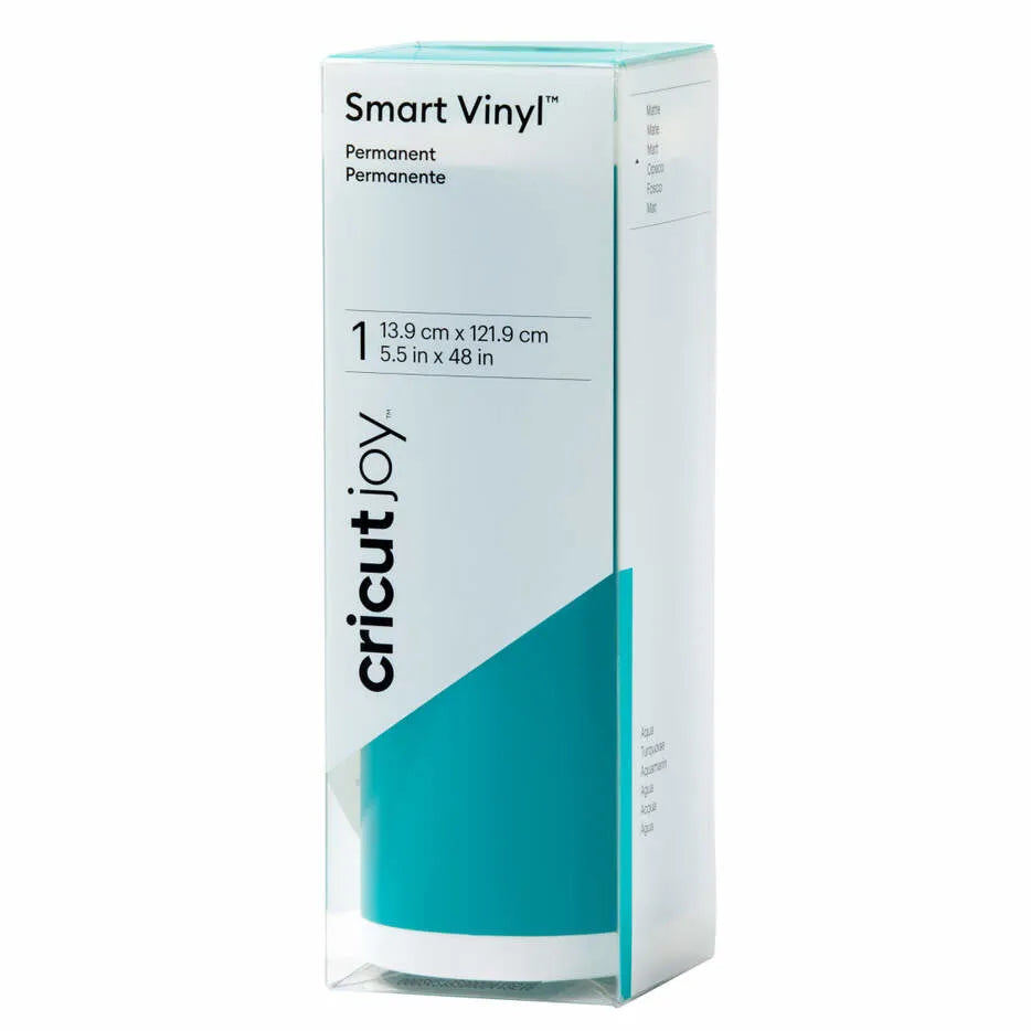 2009844 - Cricut Joy Permanent Smart Vinyl Aqua 13.9x121.9cm