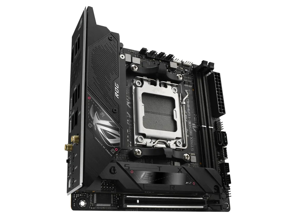 ASUS ROG STRIX B650E-I GAMING WIFI, AMD, Socket AM5, AMD Ryzen™ 7, Socket AM5, DDR5-SDRAM, 64 GB