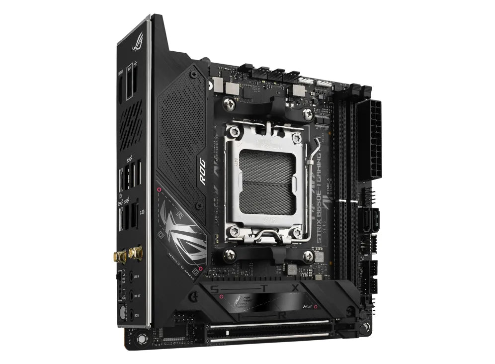 ASUS ROG STRIX B650E-I GAMING WIFI, AMD, Socket AM5, AMD Ryzen™ 7, Socket AM5, DDR5-SDRAM, 64 GB