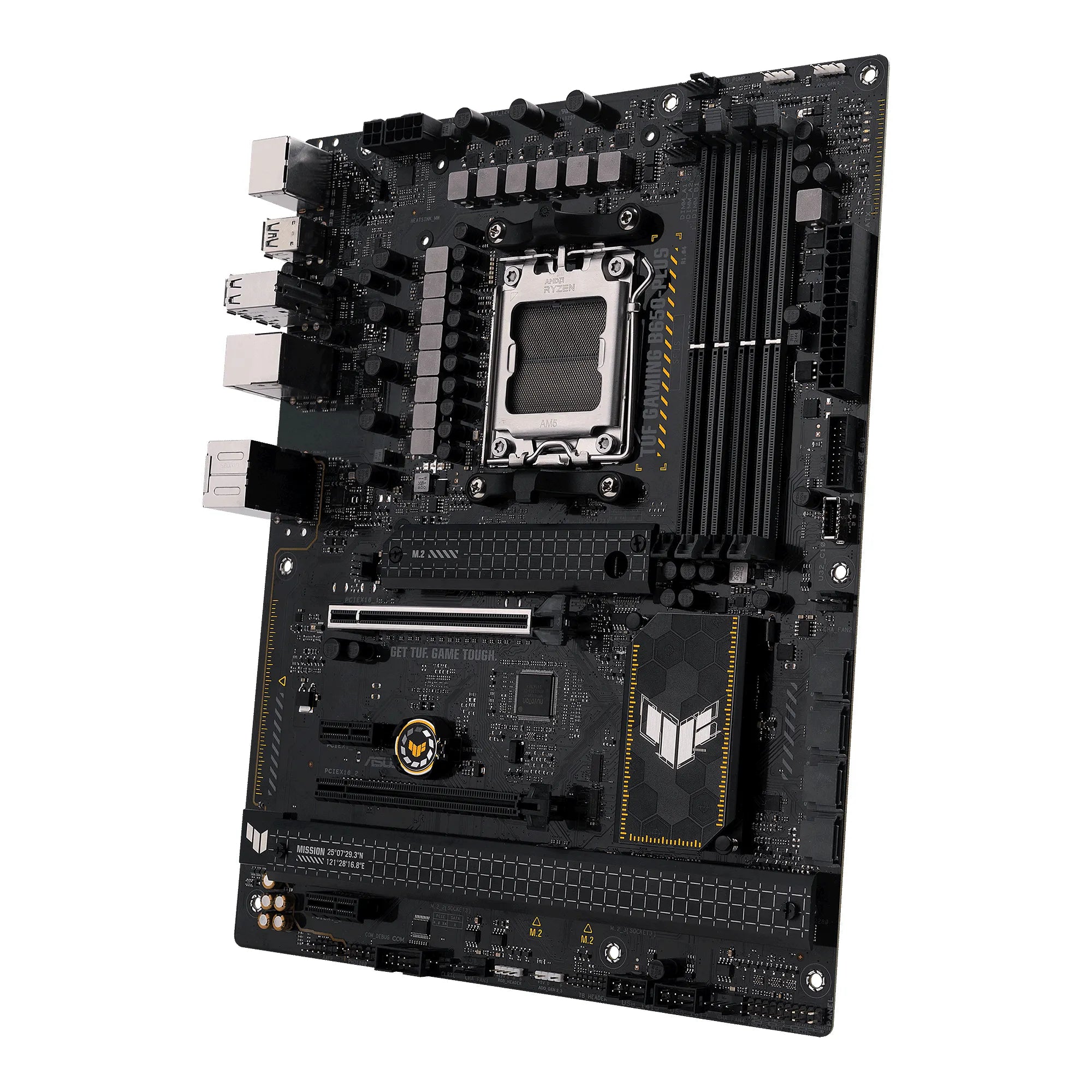 ASUS TUF GAMING B650-PLUS, AMD, Socket AM5, AMD Ryzen™ 3, AMD Ryzen™ 7, AMD Ryzen 9 7th Gen, Socket AM5, DDR5-SDRAM, 128 GB