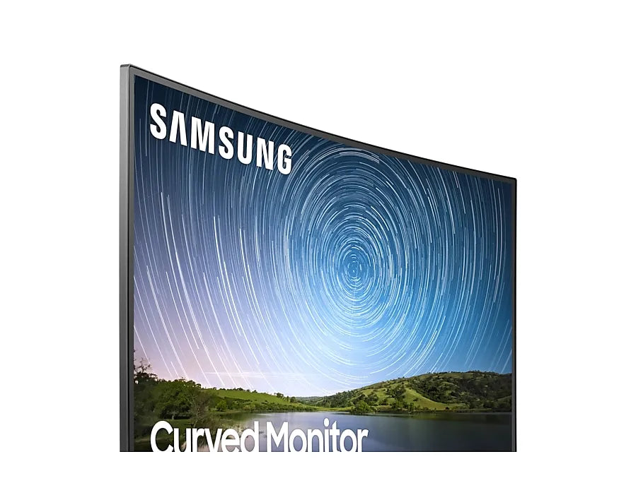 Samsung LC32R500FHAXXA, 80 cm (31.5"), 1920 x 1080 pixels, Full HD, LED, 4 ms, Grey, Yellow