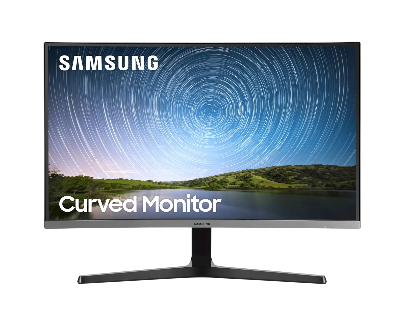 Samsung LC32R500FHAXXA, 80 cm (31.5"), 1920 x 1080 pixels, Full HD, LED, 4 ms, Grey, Yellow