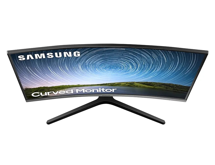 Samsung LC32R500FHAXXA, 80 cm (31.5"), 1920 x 1080 pixels, Full HD, LED, 4 ms, Grey, Yellow