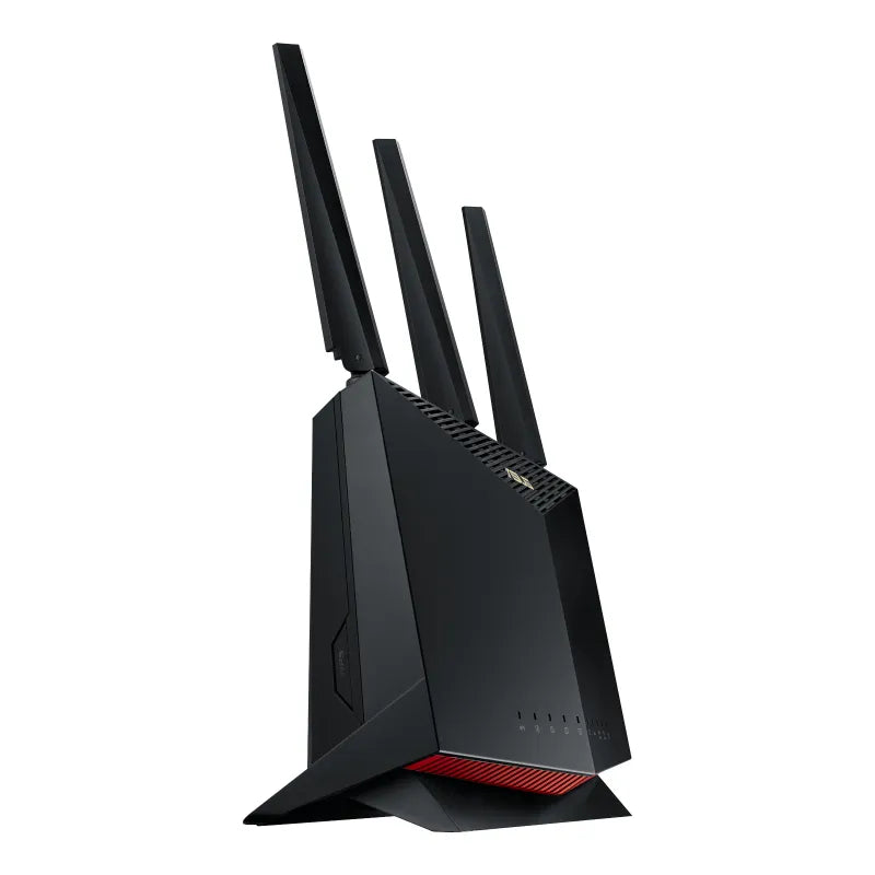 ASUS RT-AX86U Pro, Wi-Fi 6 (802.11ax), Dual-band (2.4 GHz / 5 GHz), Ethernet LAN, Black, Tabletop router