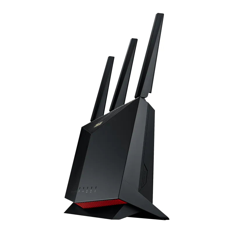 ASUS RT-AX86U Pro, Wi-Fi 6 (802.11ax), Dual-band (2.4 GHz / 5 GHz), Ethernet LAN, Black, Tabletop router