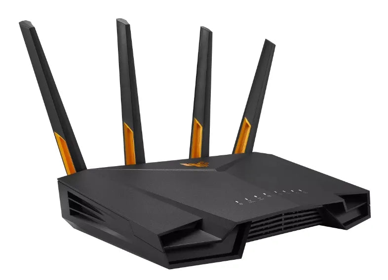 ASUS TUF-AX4200, Wi-Fi 6 (802.11ax), Dual-band (2.4 GHz / 5 GHz), Ethernet LAN, Black, Tabletop router