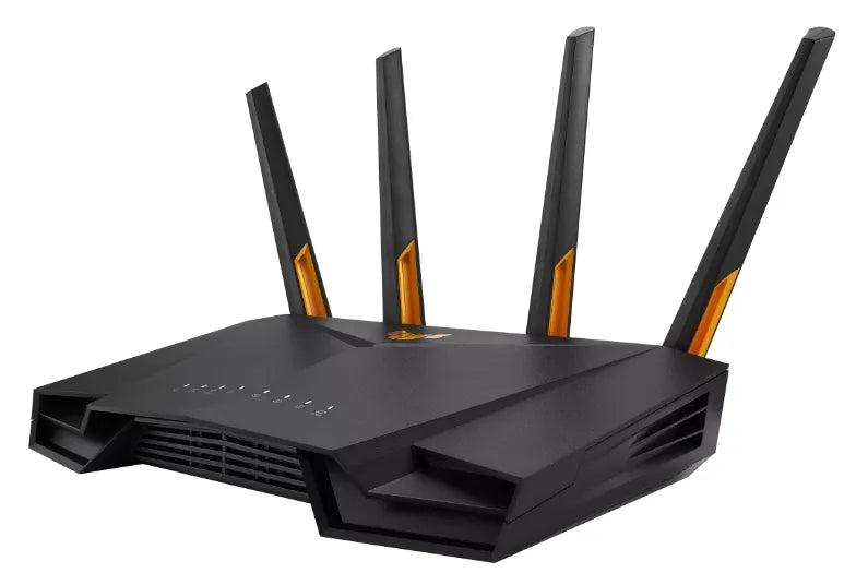 ASUS TUF-AX4200, Wi-Fi 6 (802.11ax), Dual-band (2.4 GHz / 5 GHz), Ethernet LAN, Black, Tabletop router