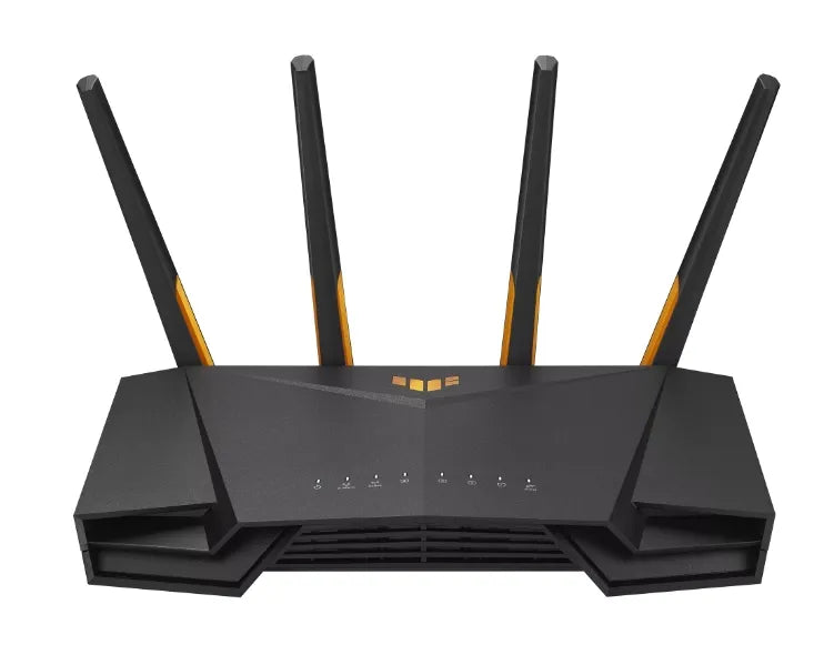 ASUS TUF-AX4200, Wi-Fi 6 (802.11ax), Dual-band (2.4 GHz / 5 GHz), Ethernet LAN, Black, Tabletop router
