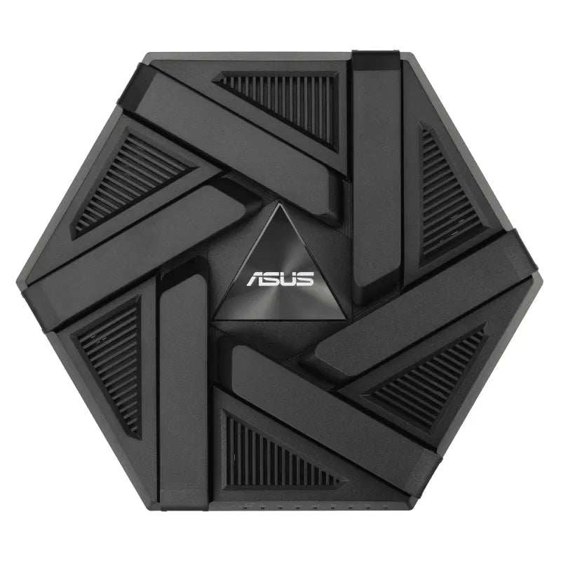 ASUS RT-AXE7800, Wi-Fi 6E (802.11ax), Tri-band (2.4 GHz / 5 GHz / 6 GHz), Ethernet LAN, Black, Tabletop router