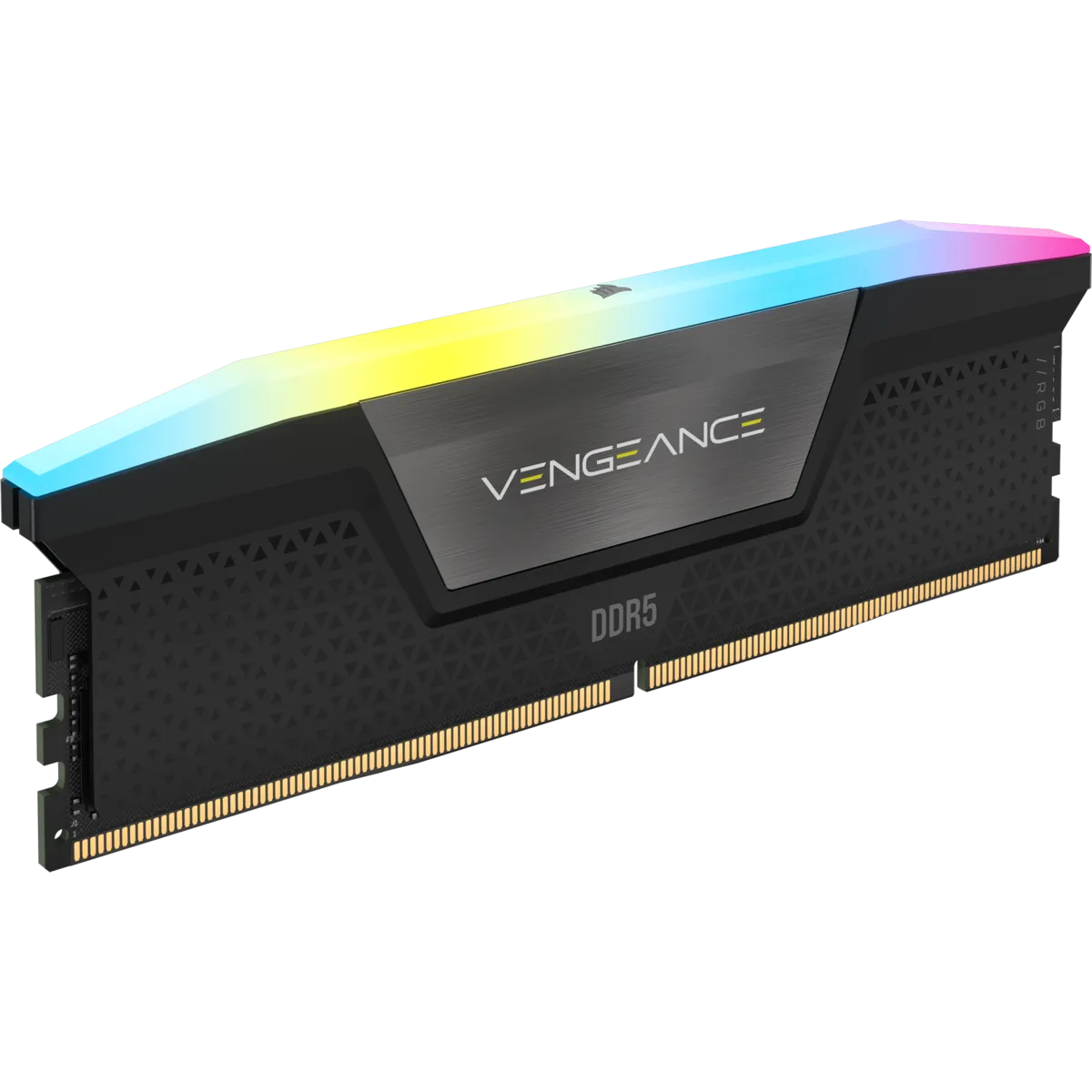 Corsair Vengeance RGB CMH32GX5M2B5600C40K, 32 GB, 2 x 16 GB, DDR5, 5600 MHz, 288-pin DIMM, Black