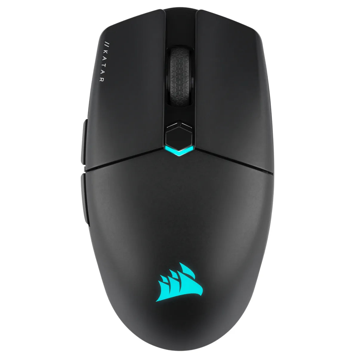 Corsair Katar Elite Wireles, Optical, RF Wireless + Bluetooth + USB Type-A, 26000 DPI, Black