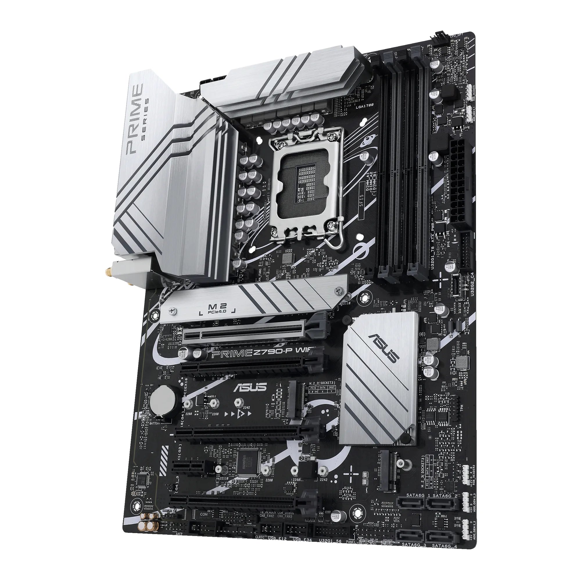 ASUS PRIME Z790-P WIFI, Intel, LGA 1700, Intel® Celeron®, Intel® Core™ i3, Intel® Core™ i5, Intel® Core™ i7, Intel® Core™ i9,..., LGA 1700, DDR5-SDRAM, 128 GB