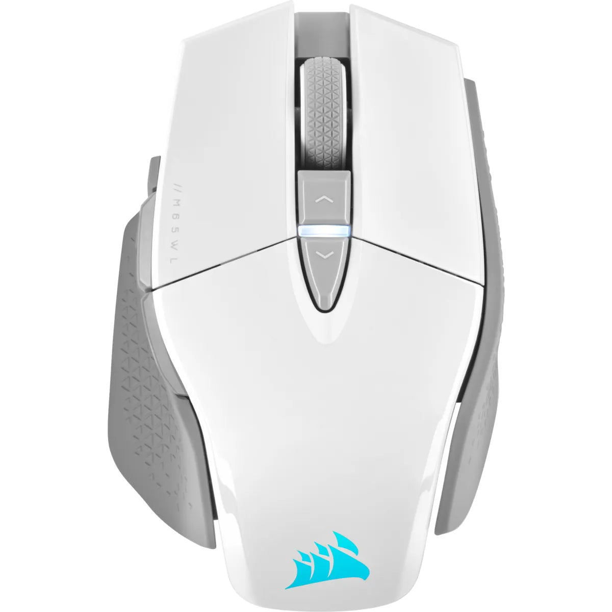 Corsair CH-9319511-AP2, Right-hand, Optical, RF Wireless + Bluetooth, 26000 DPI, White