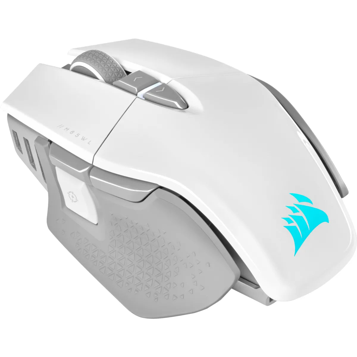 Corsair CH-9319511-AP2, Right-hand, Optical, RF Wireless + Bluetooth, 26000 DPI, White