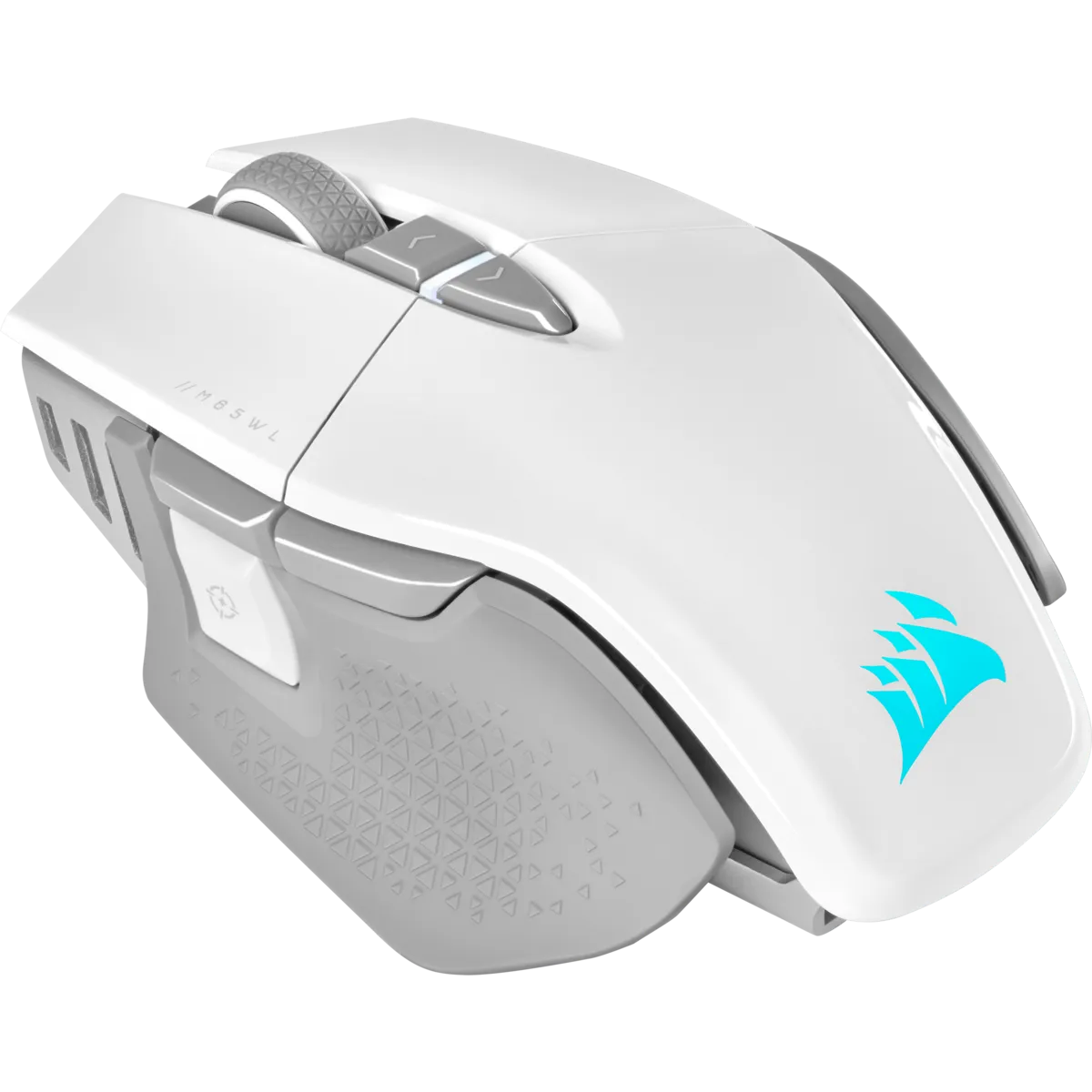 Corsair CH-9319511-AP2, Right-hand, Optical, RF Wireless + Bluetooth, 26000 DPI, White