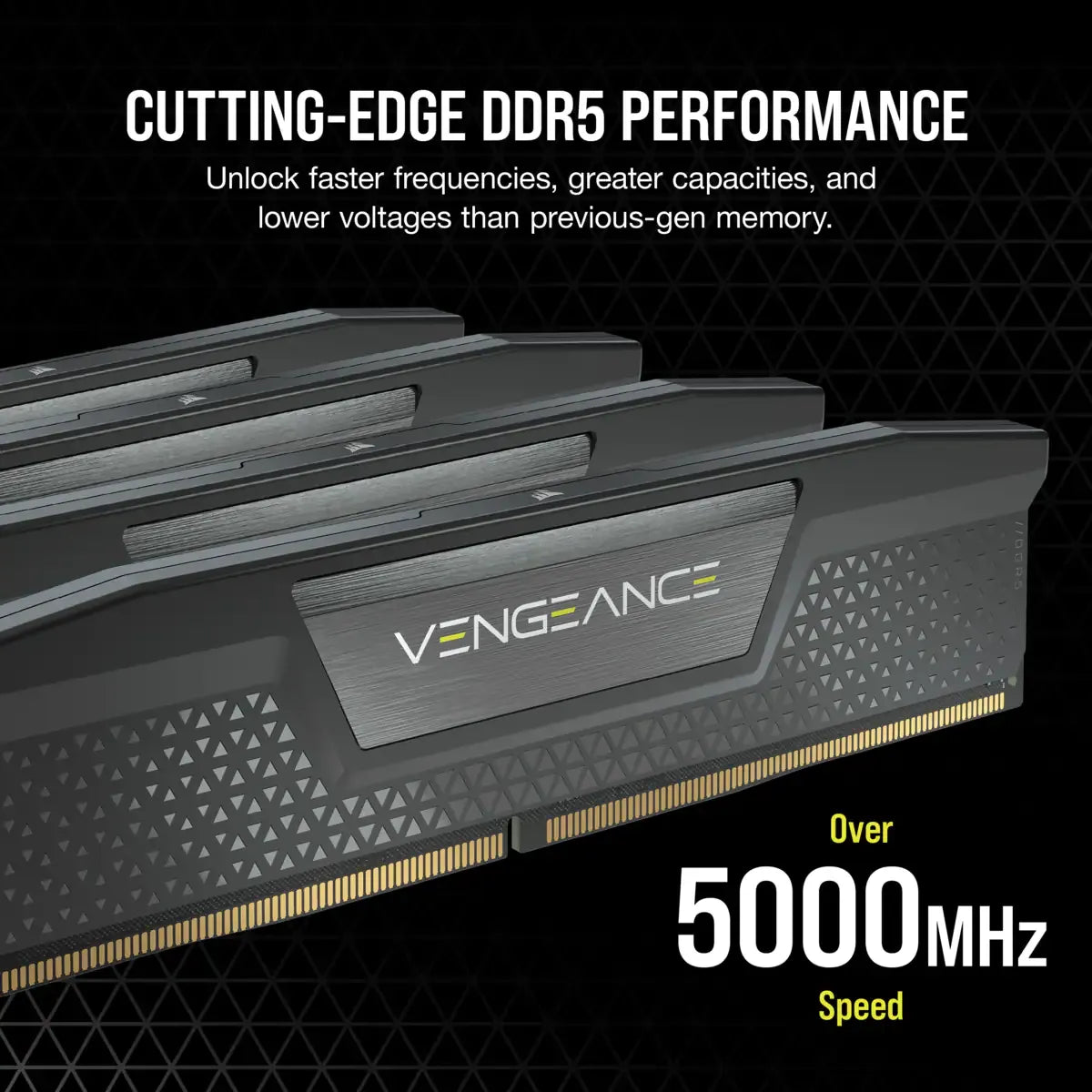 Corsair Vengeance CMK32GX5M2X7200C34, 32 GB, 2 x 16 GB, DDR5, 7200 MHz, 288-pin DIMM