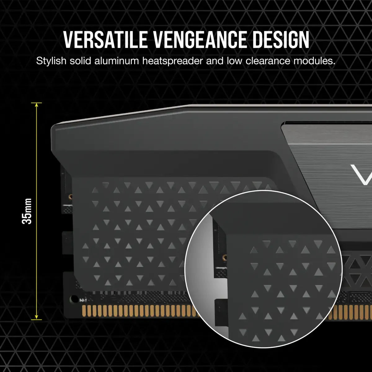 Corsair Vengeance CMK32GX5M2X7200C34, 32 GB, 2 x 16 GB, DDR5, 7200 MHz, 288-pin DIMM