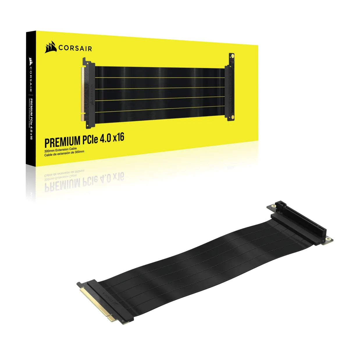 Corsair CC-9310001-WW, Universal, GPU bracket, Black, 1 pc(s), 0.3 m, 1 pc(s)