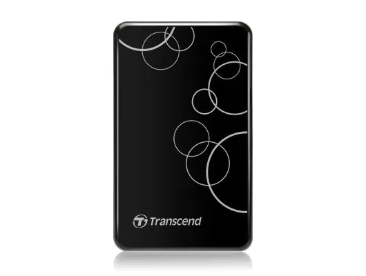 Transcend StoreJet 25A3K, 1000 GB, 2.5", Black,White