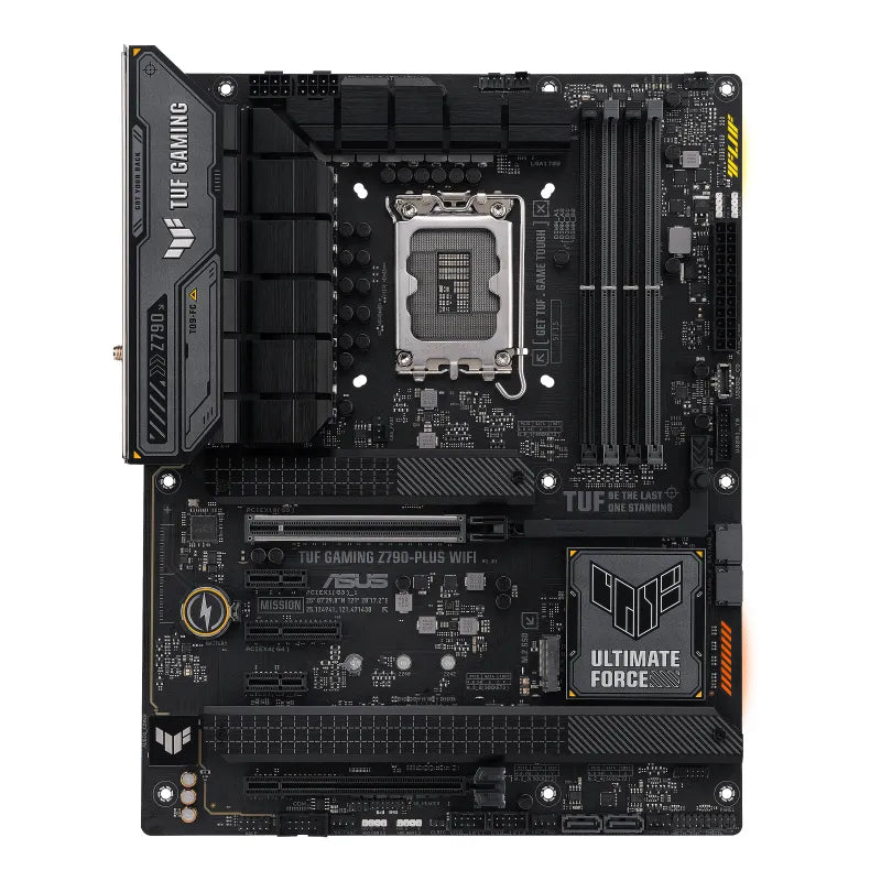 ASUS TUF GAMING Z790-PLUS WIFI, Intel, LGA 1700, Intel® Celeron®, Intel® Core™ i3, Intel® Core™ i5, Intel® Core™ i7, Intel® Core™ i9,..., LGA 1700, DDR5-SDRAM, 128 GB