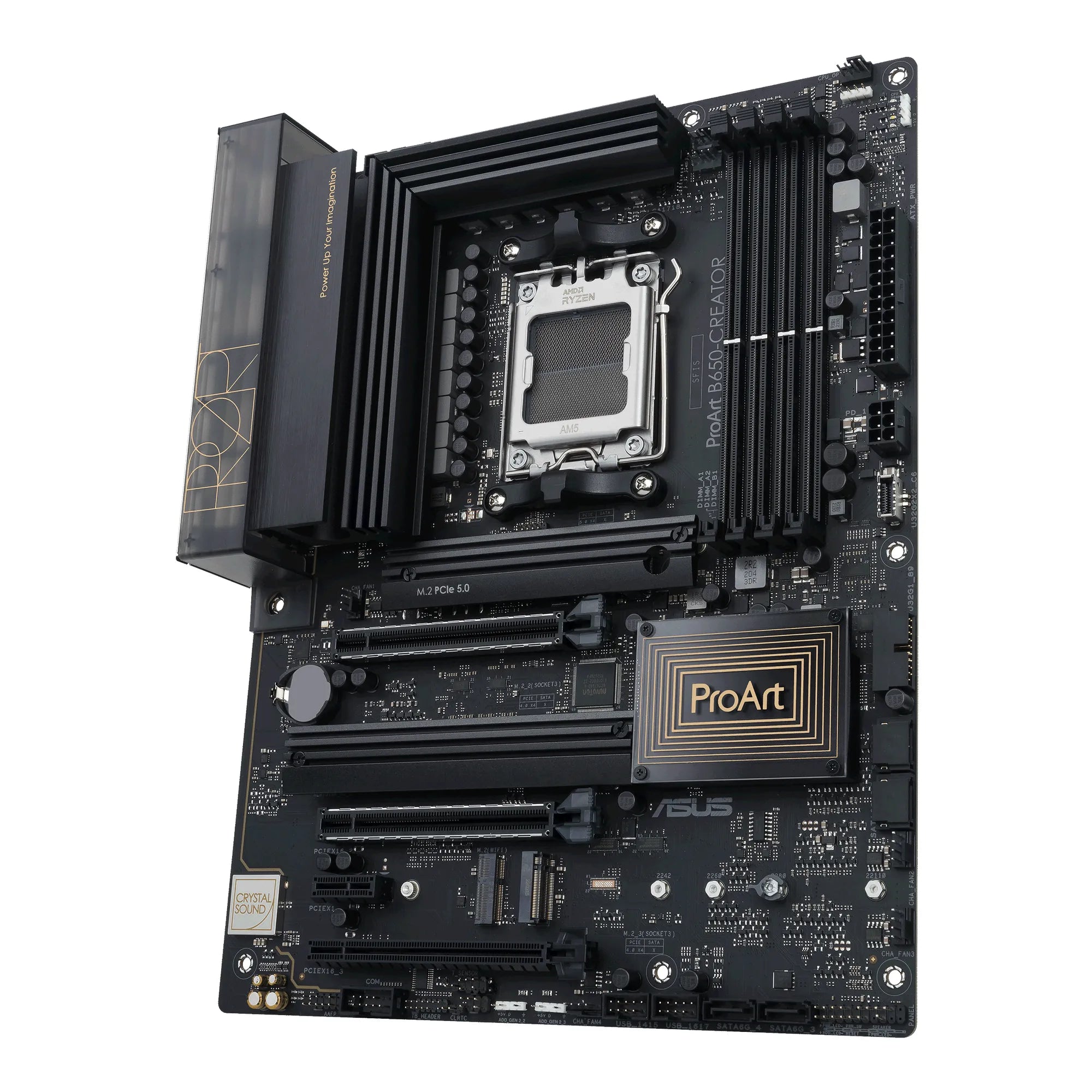 ASUS PROART B650-CREATOR, AMD, Socket AM5, AMD Ryzen™ 3, AMD Ryzen™ 7, AMD Ryzen 9 7th Gen, Socket AM5, DDR5-SDRAM, 128 GB