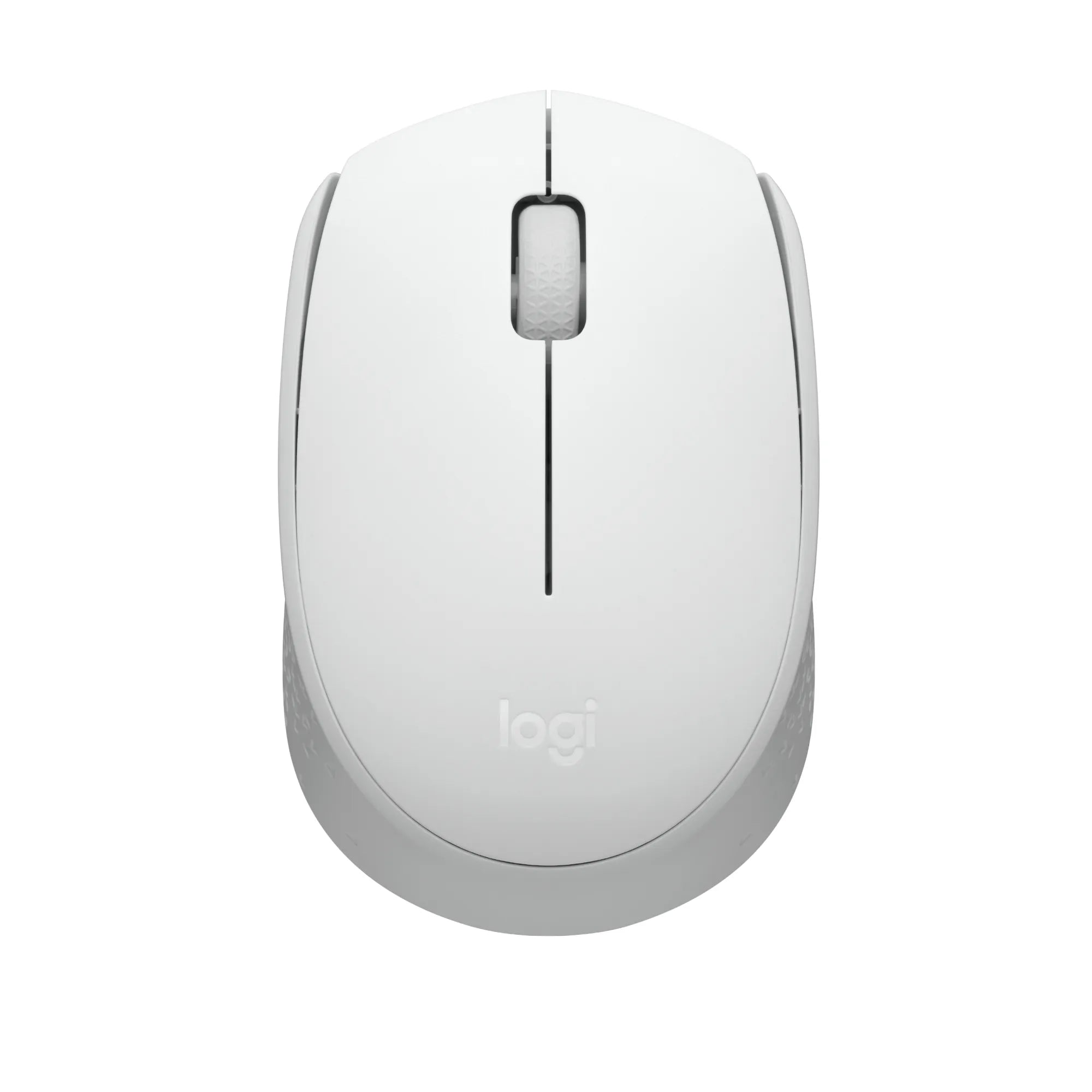 Logitech M171, Ambidextrous, Optical, RF Wireless, White