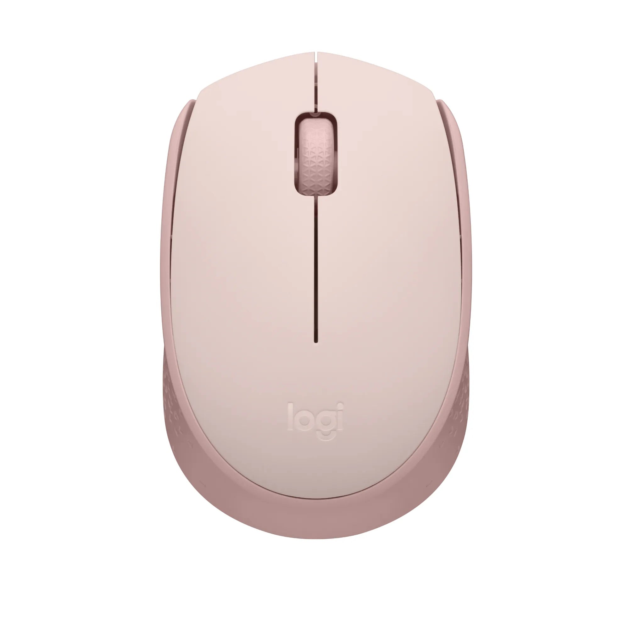 Logitech M171, Ambidextrous, Optical, RF Wireless, Pink