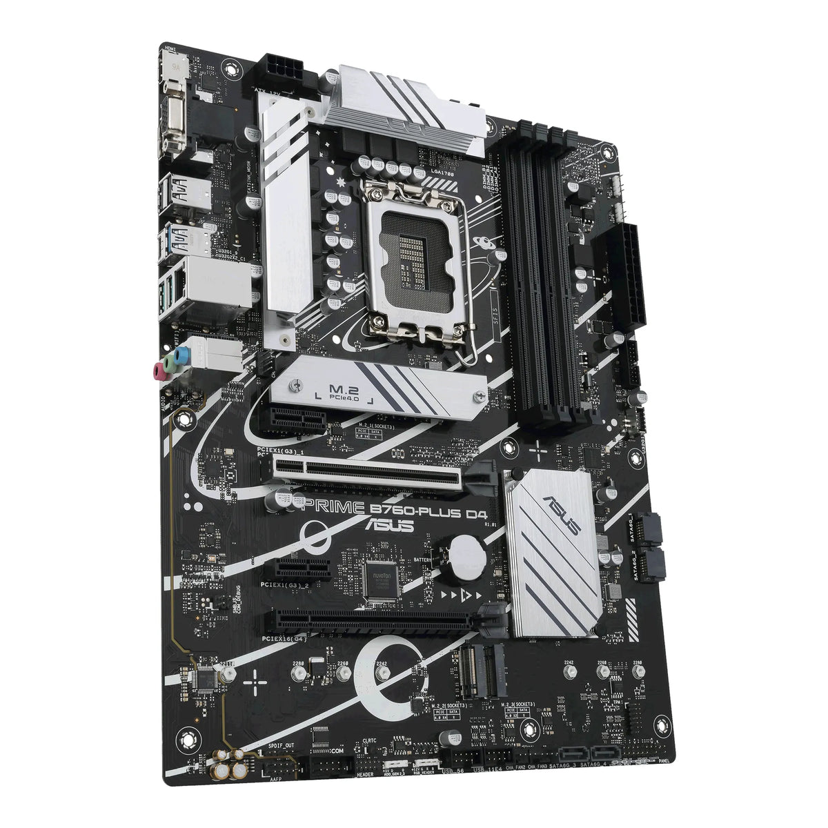ASUS Motherboard/LGA1700/DDR4/4xDIMM/Max.128GB/1xDP/1XHDMI/ 1xVGA/1xPCIe5x16/1xPCIe4x16/2xPCIe3x1/3xM.2/4xSATA/RAID.
