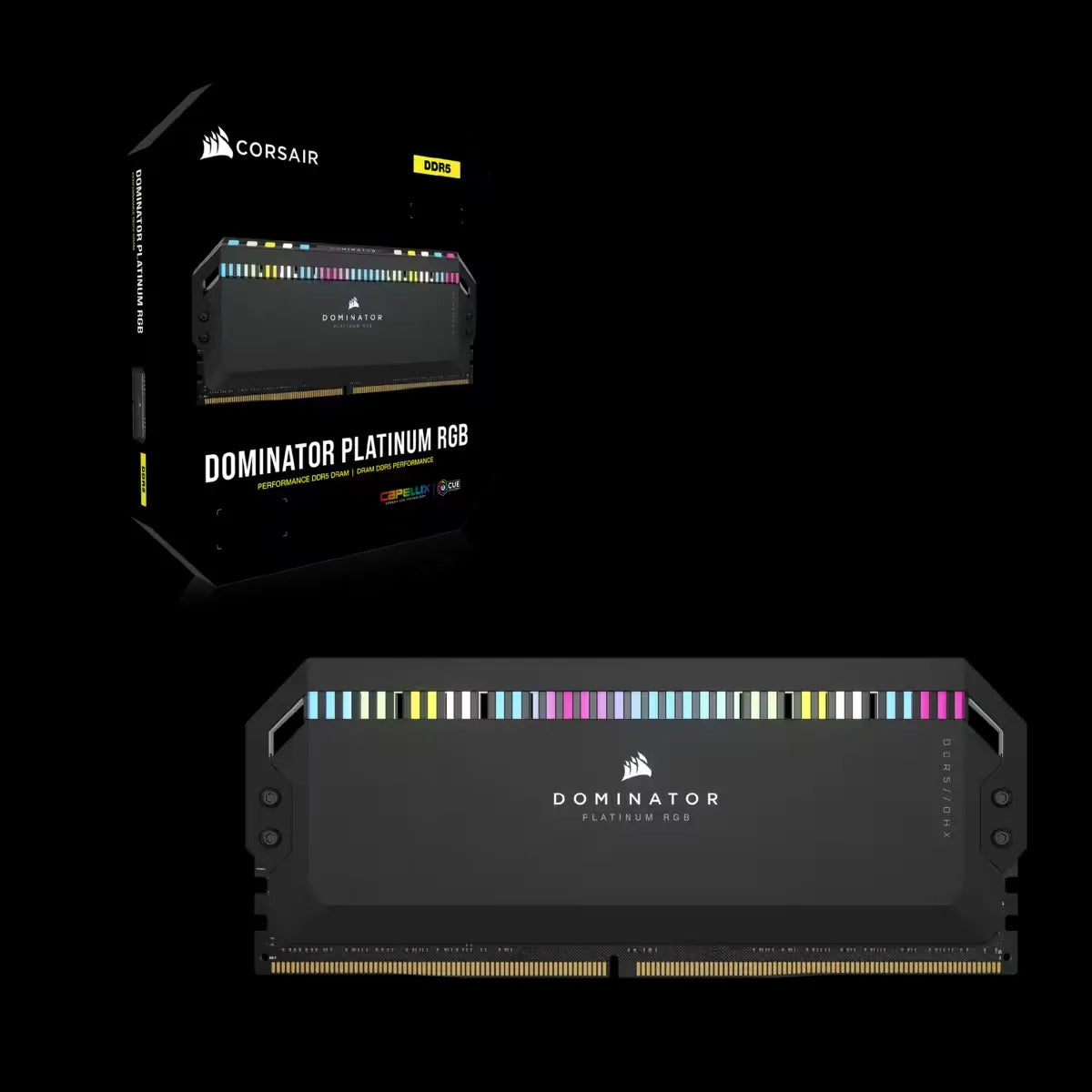 Corsair Dominator CMT32GX5M2B6400C32, 32 GB, 2 x 16 GB, DDR5, 6400 MHz, 288-pin DIMM