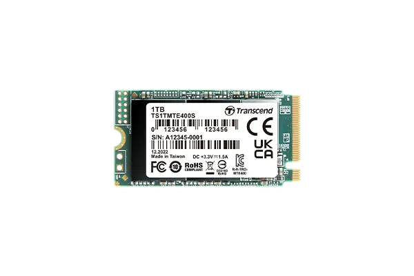 Transcend PCIe SSD 400S, 1 TB, M.2