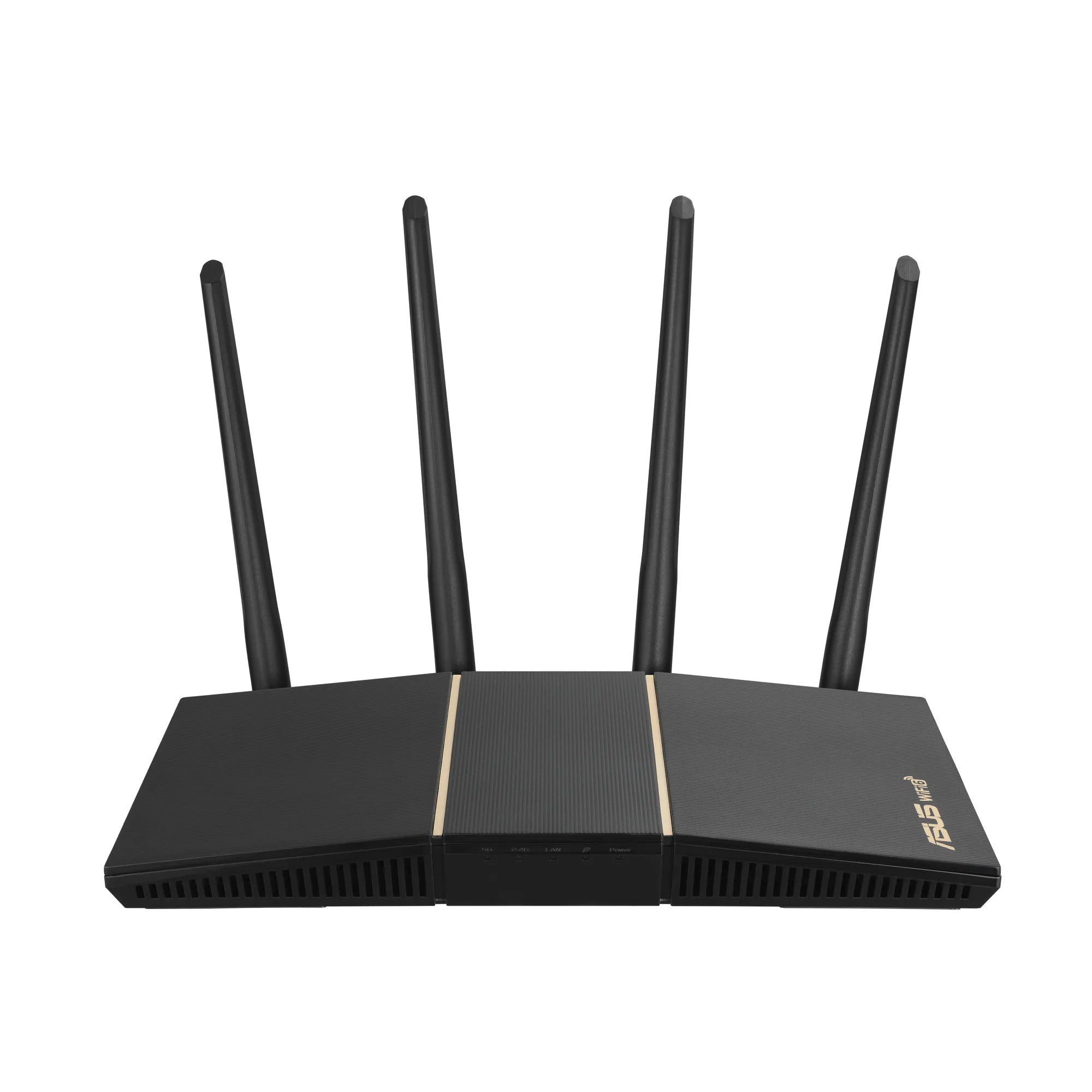 ASUS RT-AX57, Wi-Fi 6 (802.11ax), Dual-band (2.4 GHz / 5 GHz), Ethernet LAN, Black, Tabletop router