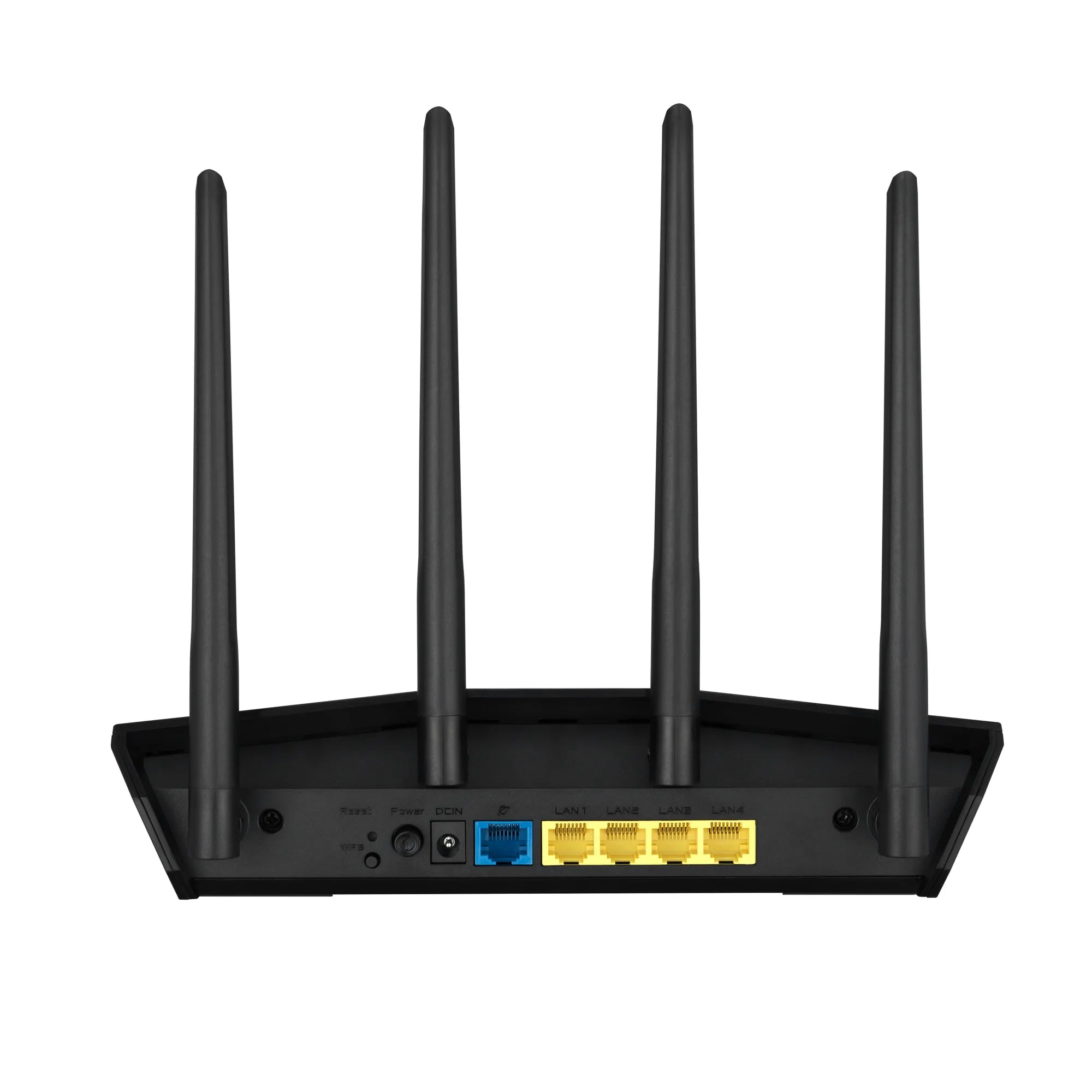 ASUS RT-AX57, Wi-Fi 6 (802.11ax), Dual-band (2.4 GHz / 5 GHz), Ethernet LAN, Black, Tabletop router