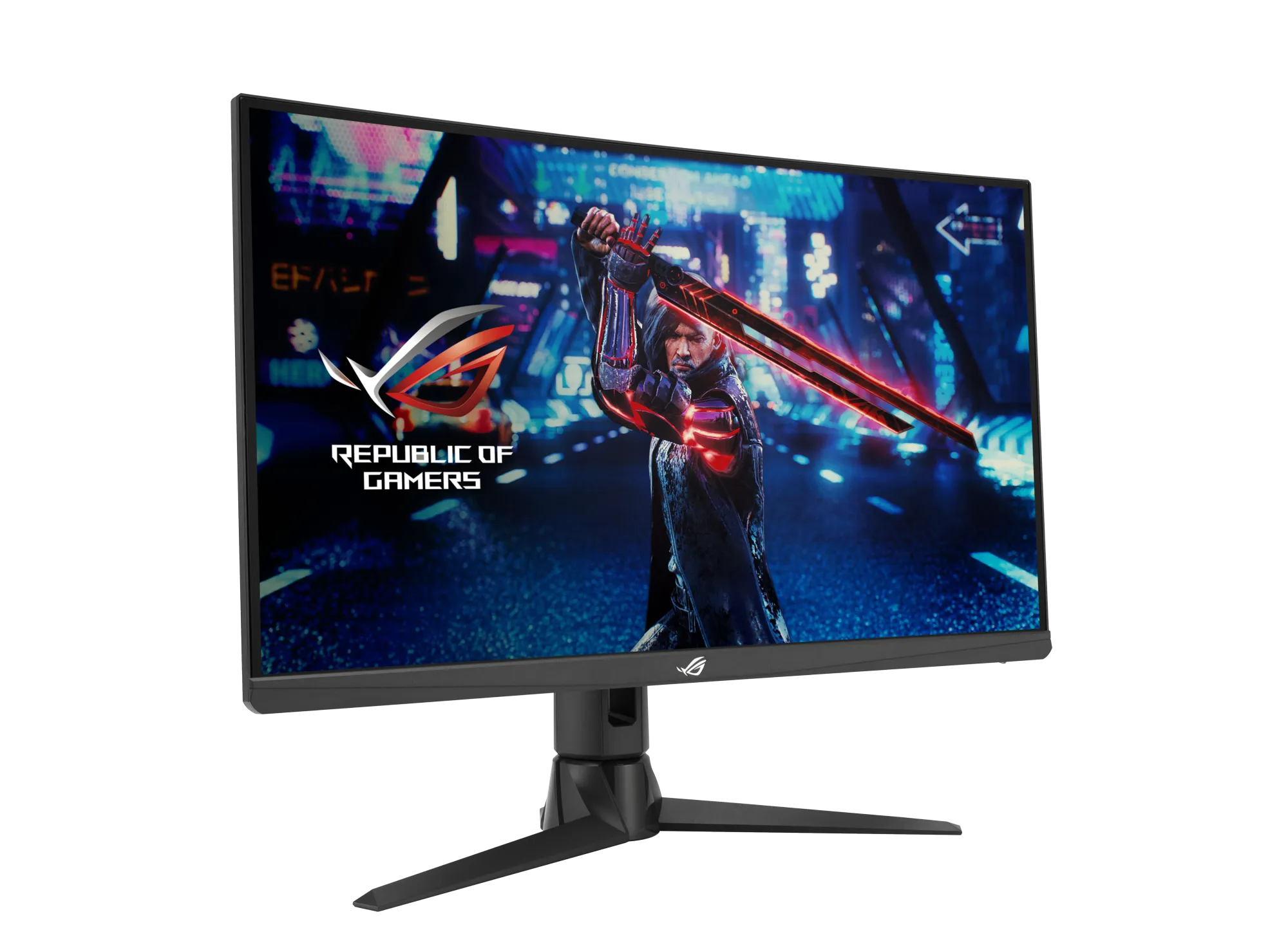 ASUS ROG Swift XG27AQV, 68.6 cm (27"), 2560 x 1440 pixels, Wide Quad HD, 1 ms, Black