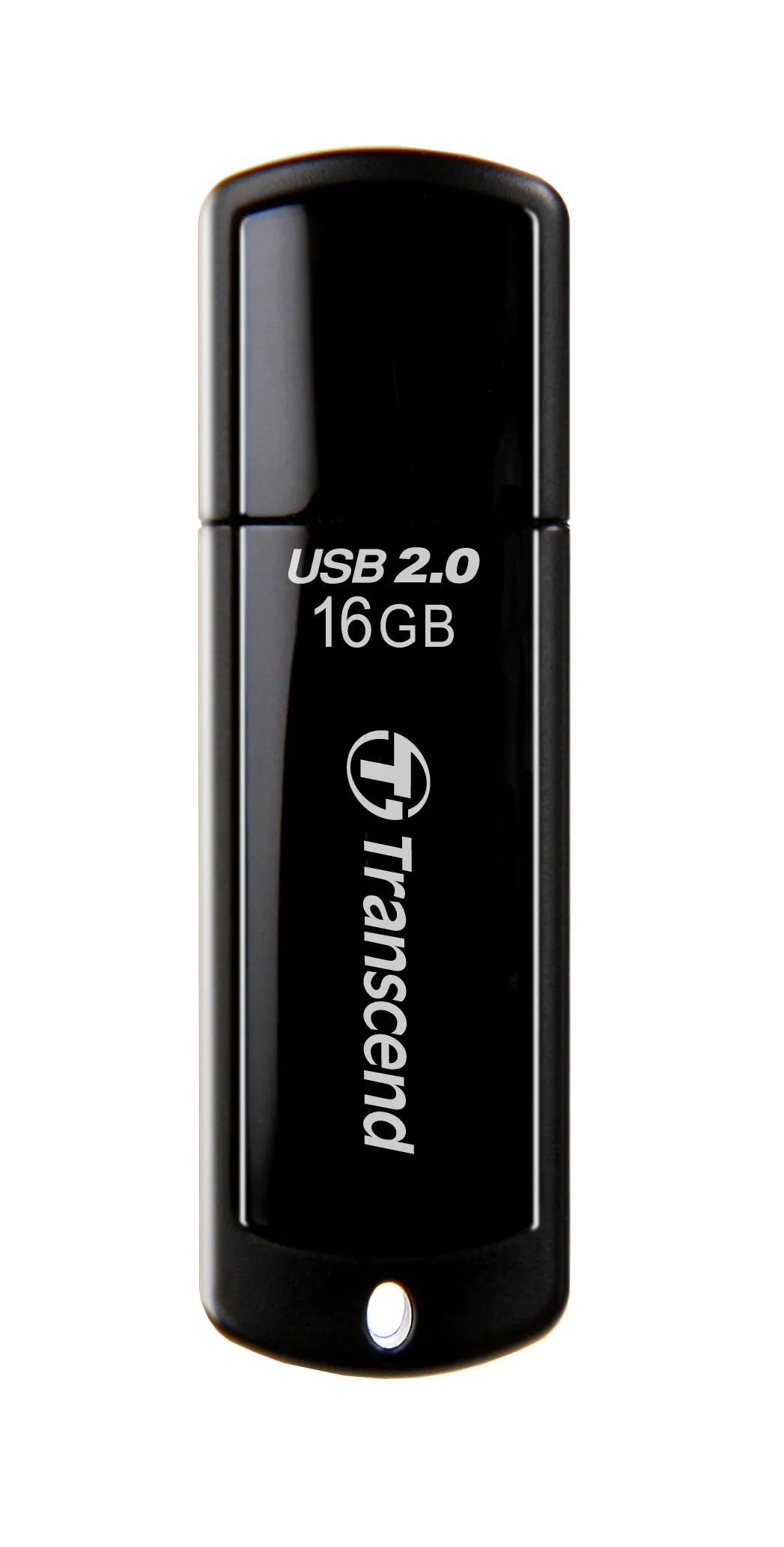 Transcend JetFlash 350 16GB, 16 GB, USB Type-A, 2.0, Cap, 8.5 g, Black