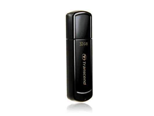 Transcend JetFlash JetFlash 350 32GB, 32 GB, USB Type-A, 2.0, Cap, 8.5 g, Black