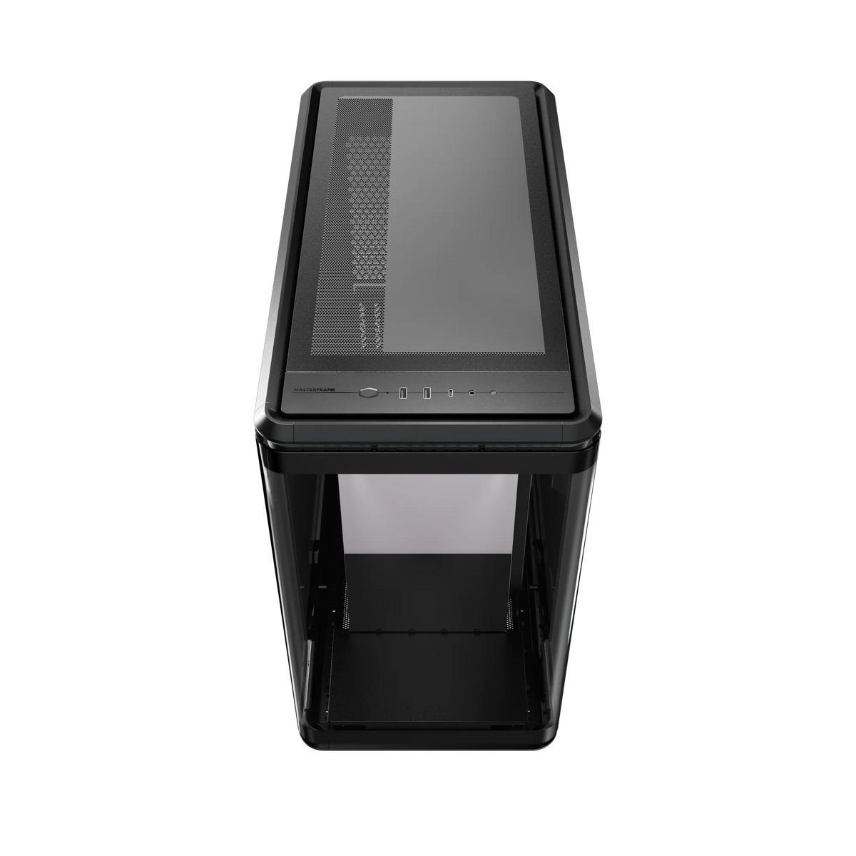 Cooler Master MasterFrame 360 Panorama case Supports Mini-ITX; Micro-ATX; ATX; and BTF with 110 mm cable clearance