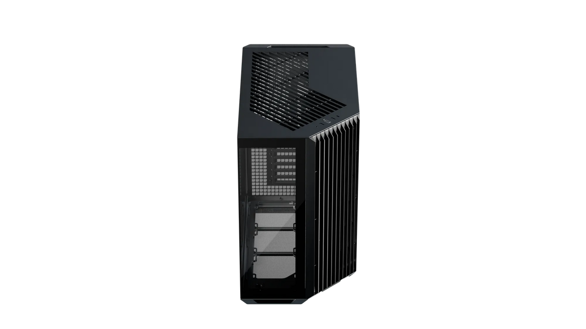 Aerocool APNX V1 premium Black mid-tower ATX case - Supports up to 10 fans -  6x2.5'' or 2x 3.5'' - 360mm radiator