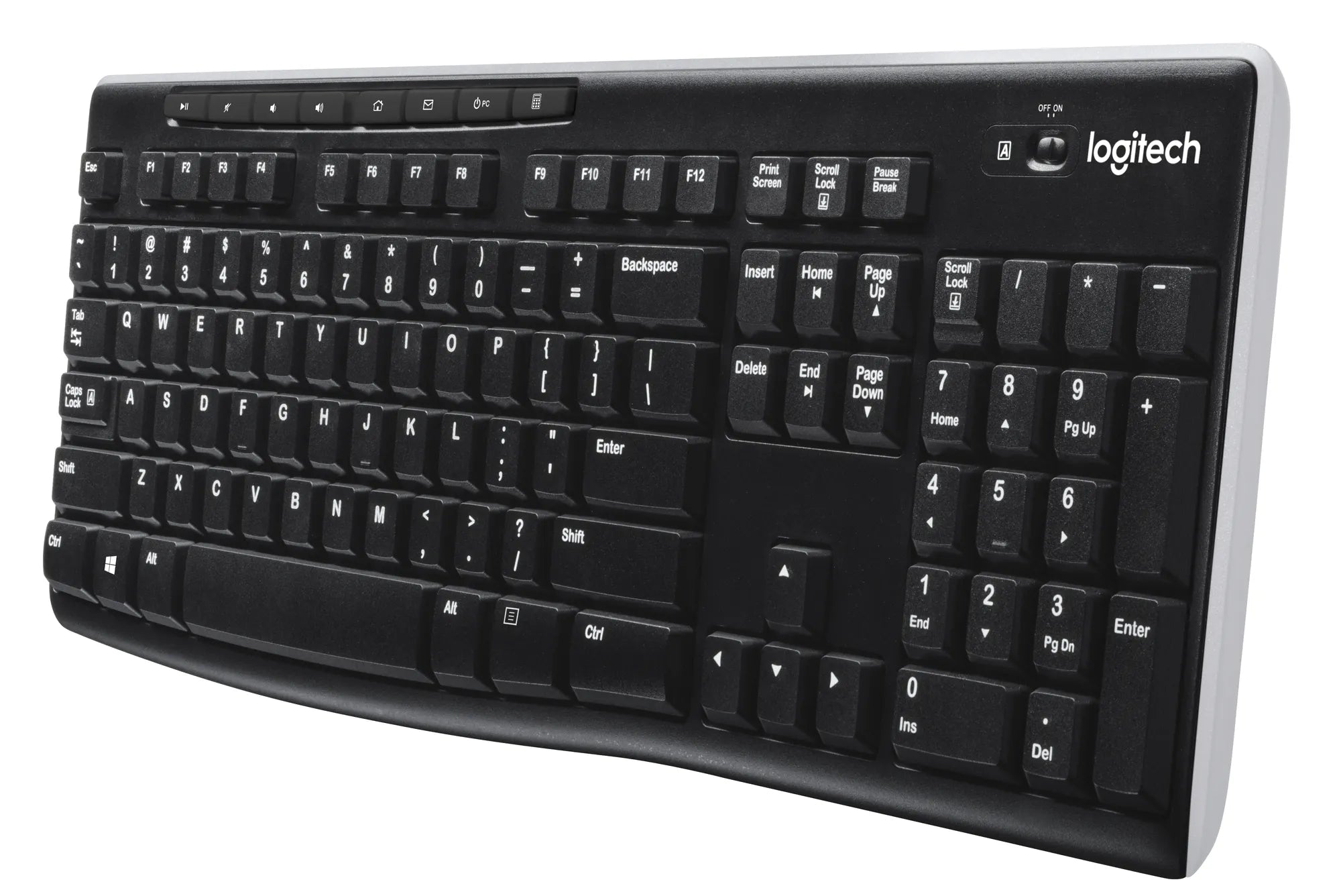 Logitech Wireless Keyboard K270  Unifying USB receiver Spill