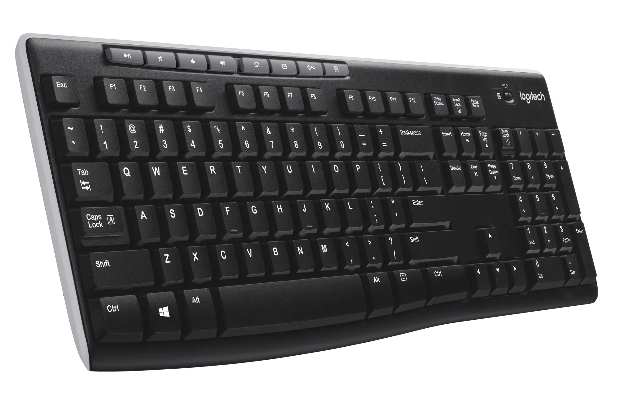 Logitech Wireless Keyboard K270  Unifying USB receiver Spill