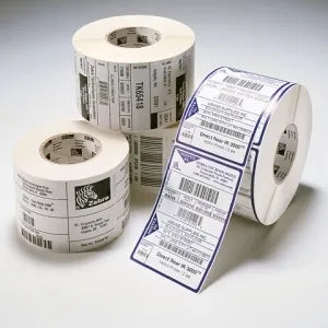 Zebra Z-Ultimate 3000T White, White, Polyester, Thermal transfer, 7.6 cm, 2740 pc(s), 2740 pc(s)