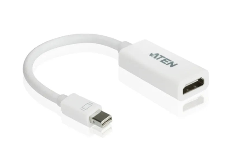 Aten AT-VC980, 1920 x 1200 pixels, 1080p, White, VGA, SVGA, XGA, SXGA, UXGA, mini DisplayPort, HDMI